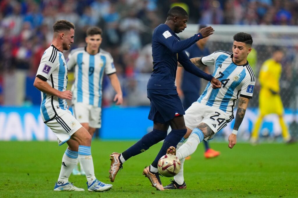 阿根廷上半場進攻十分有效果